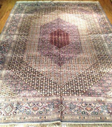 新款手工丝毯厂家 手工真丝地毯价格 优质手工波斯地毯批发采购